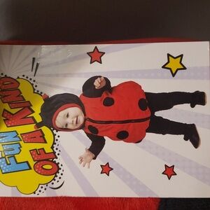 Fun of a Kind NWT Baby Ladybug Costume, 6-9 months